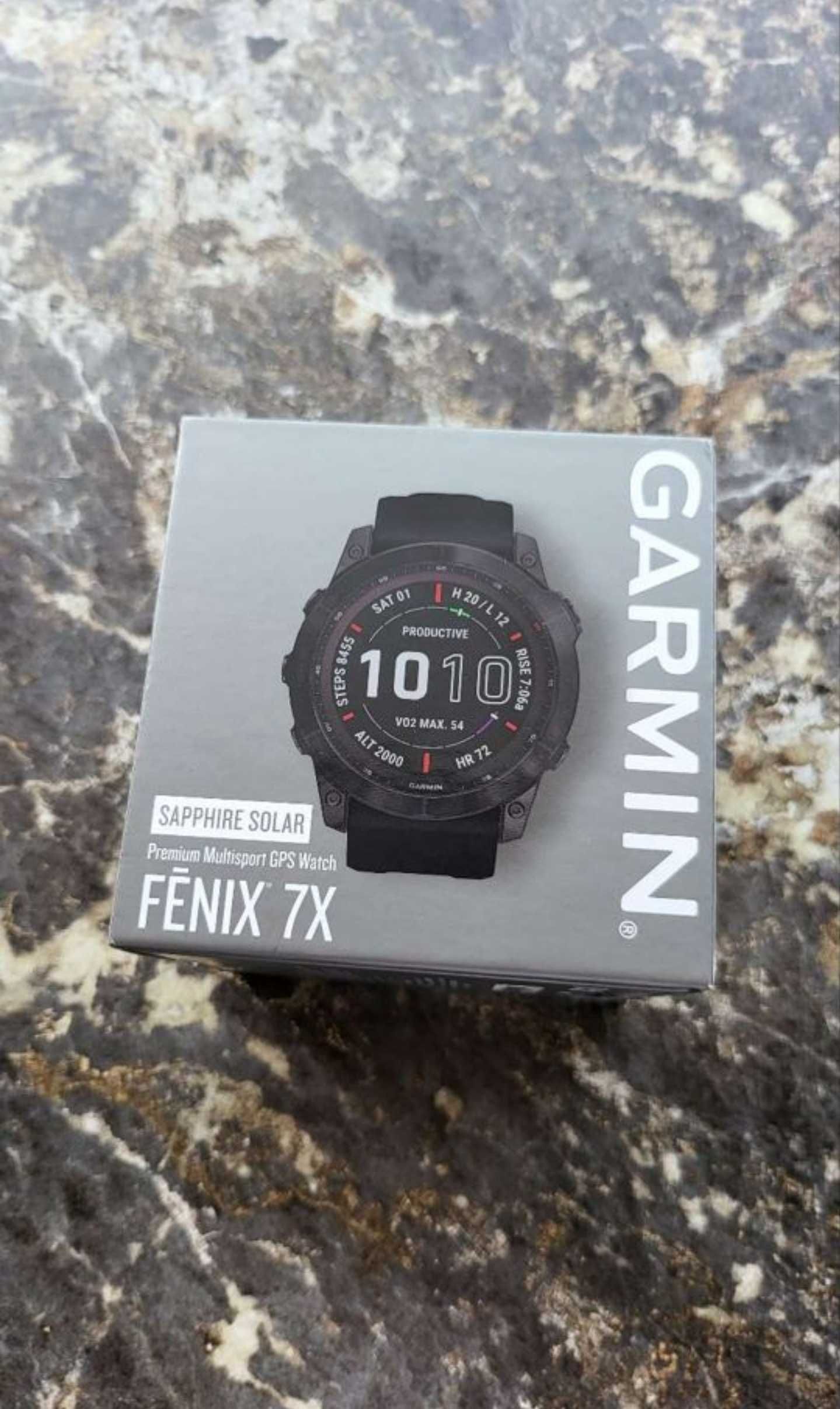 Garmin Fenix 7x Sapphire Solar