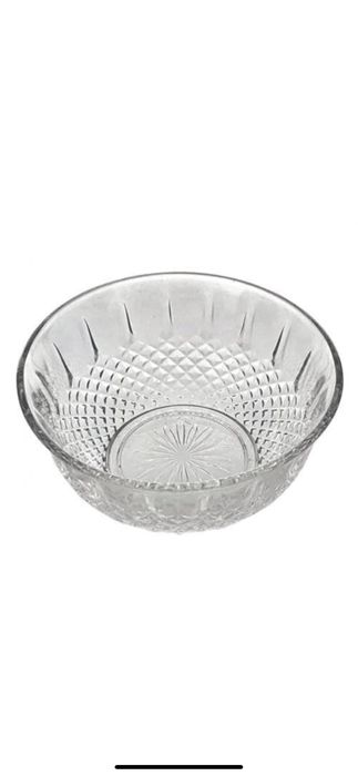 Set 6 boluri din sticla el Negma ,Transparent , 11CM