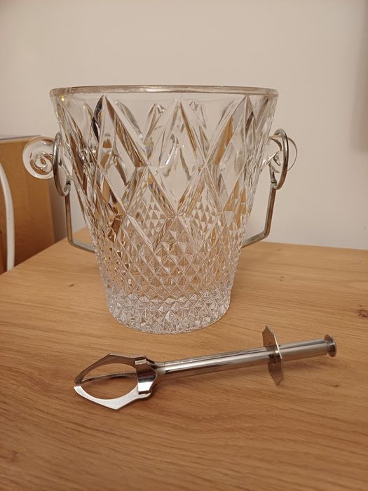 Accesorii decorațiuni set vintage colectie cristal Franța 1960