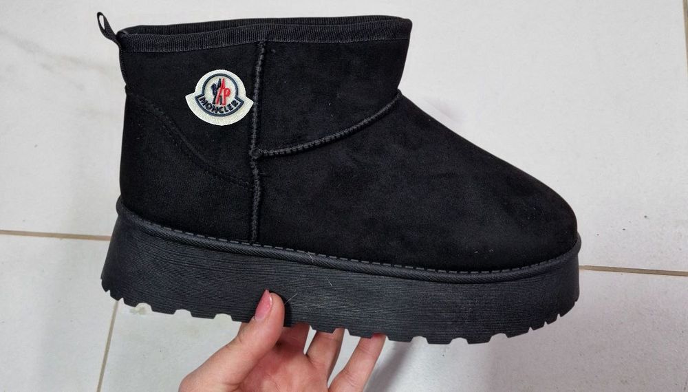 Ugg îmblănite piele întoarsă
