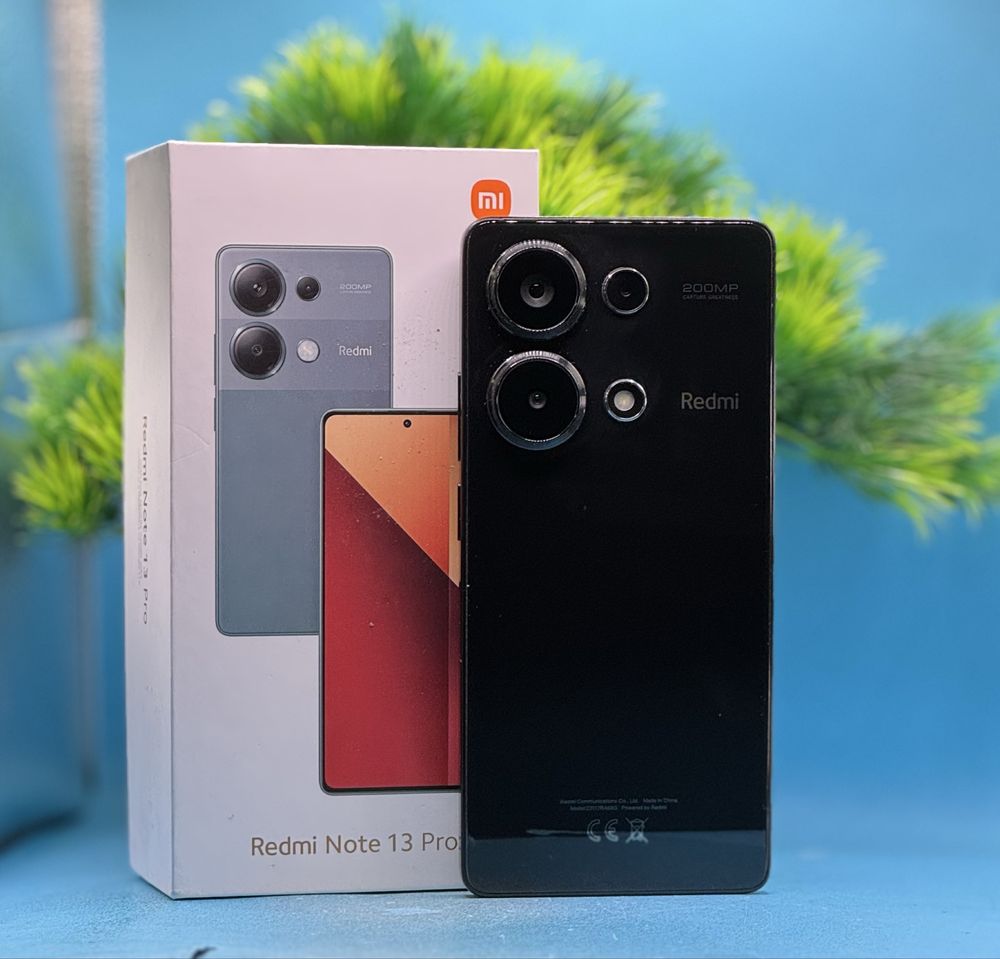 ГАРАНЦИОНЕН!!! Xiaomi Redmi Note 13 Pro 4G, 8GB, 256GB, Midnight Black
