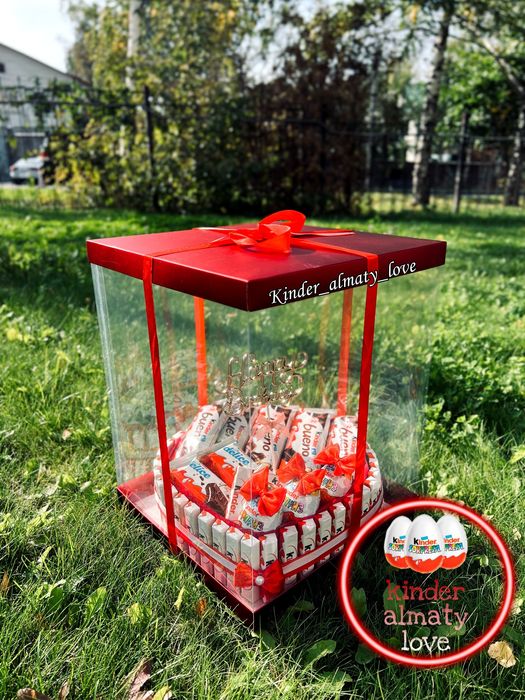 Корпоративные подарки на новый год. Киндер бокс