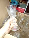 Pahare cristal alb , 3 seturi de vânzare