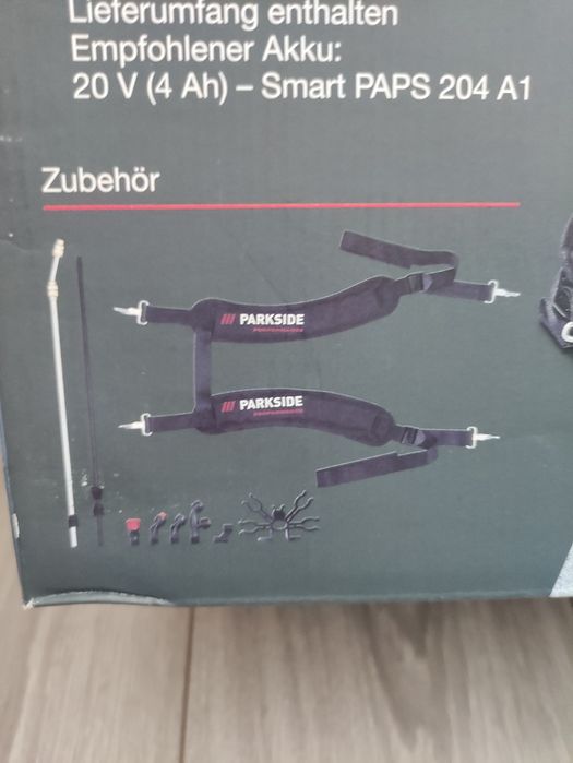 Pulverizator 20 V Parkside Performance pe baterie atomizor