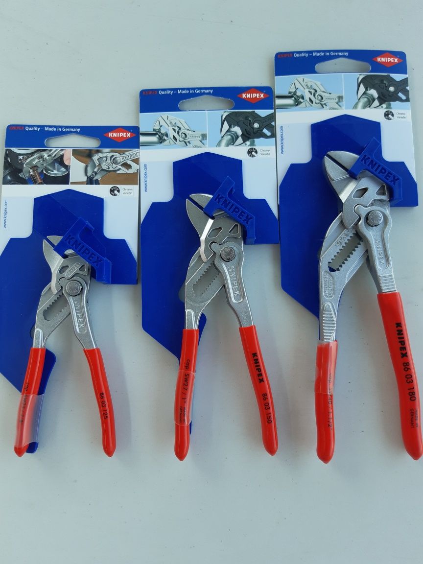 Set Clește cheie cromat cu reglaj automat Knipex