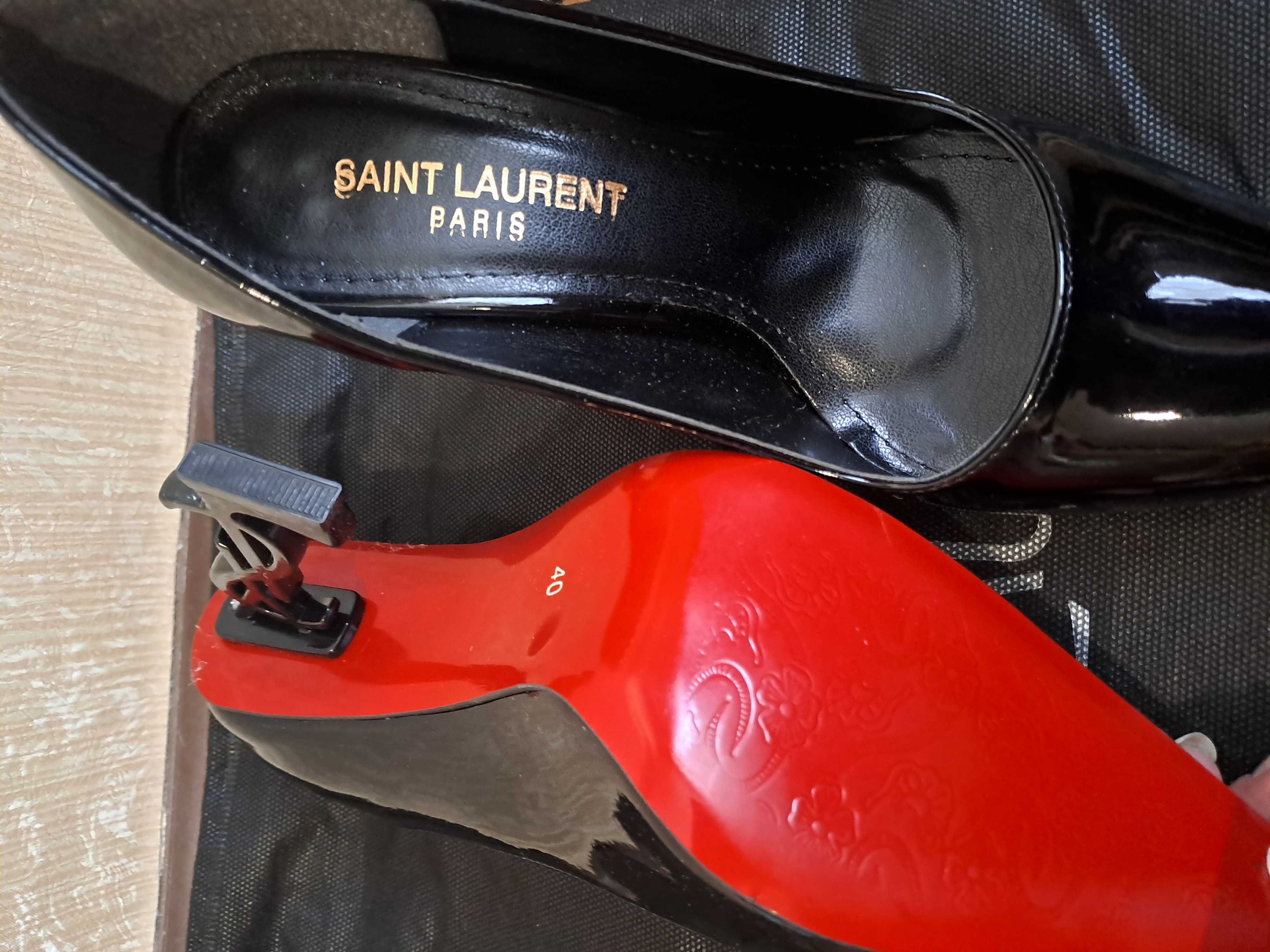 YSL обувки на ток