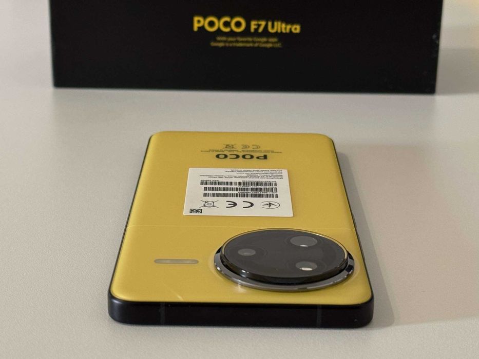 Бартер!НОВ! Xiaomi Poco F7 Ultra Yellow (Жълт)