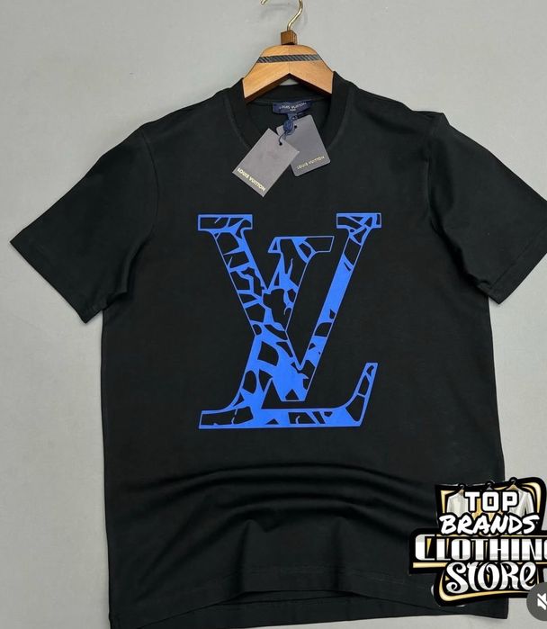 Мъжка тениска LV с оригинален етикет