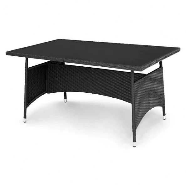 Set mobilier gradina/terasa 4 scaune si masă 150x90 Negru s au Bej NOU