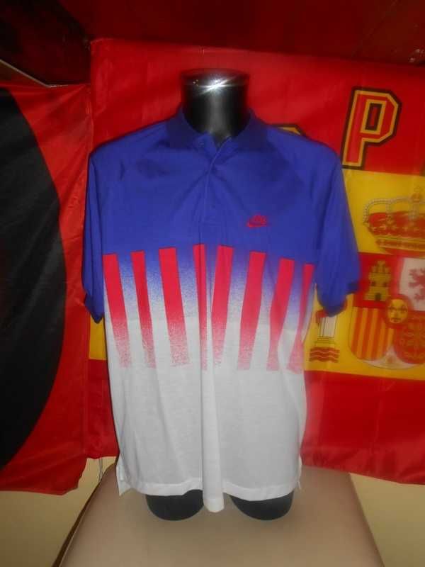 tricou  tenis nike challenge court retro vintage 90s marimea XL