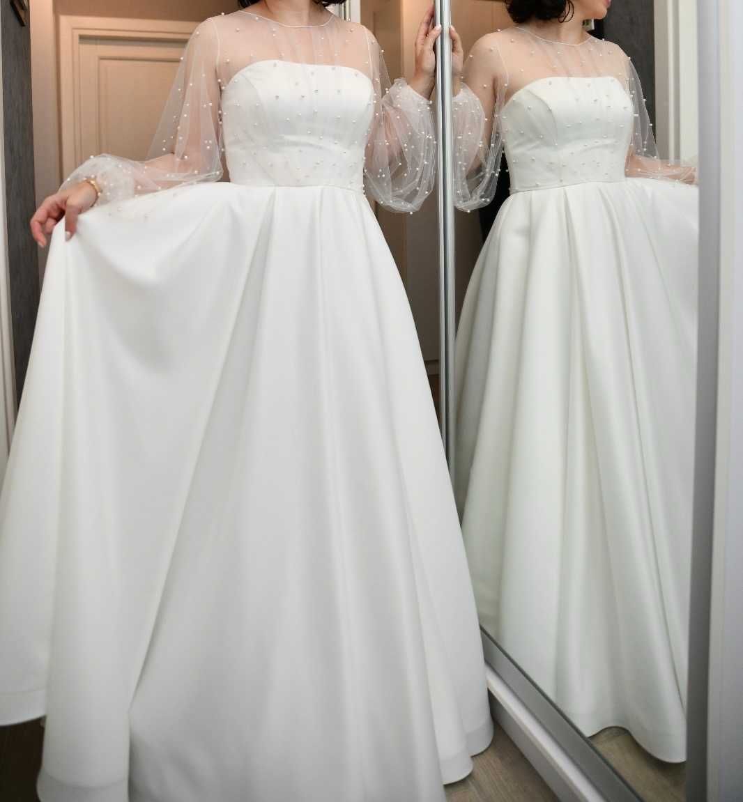 Rochie de mireasă creată de Casa de Modă Aoora- Eleganta