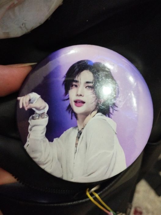 Значок с Хёнджином и со Стрей кидс