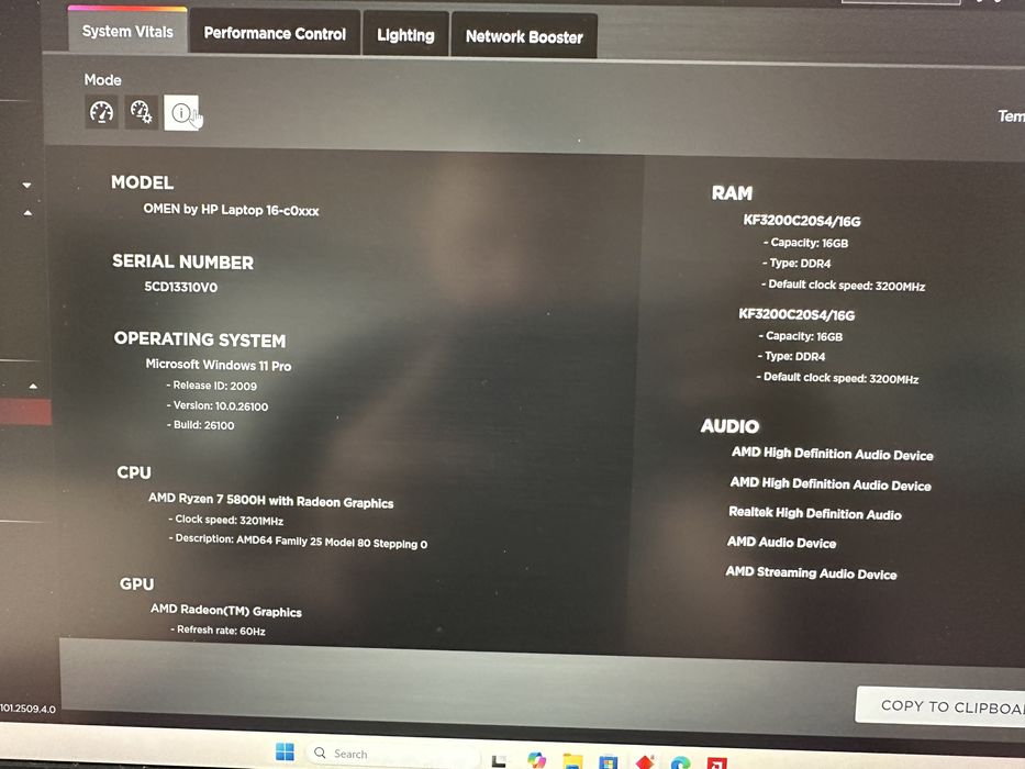 Hp omen 16 de vanzare