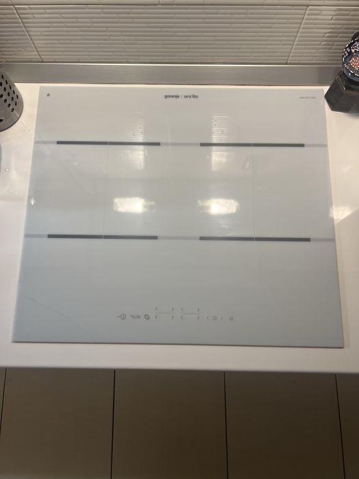 Plita inductie noua spartă Gorenje Alb Ora ito garantie încă 1 an