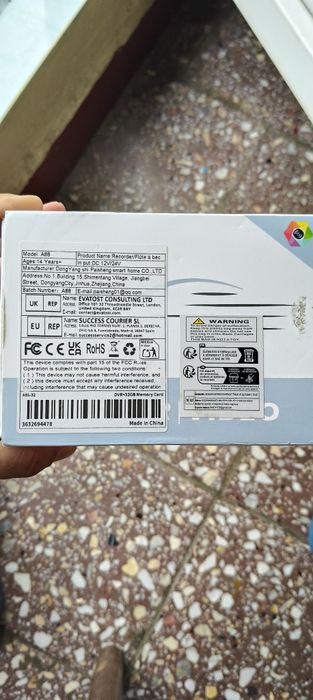 Camera de bord auto 120 grade