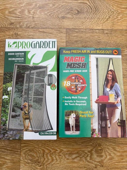 Два броя - Мрежа за врата с магнитно затваряне