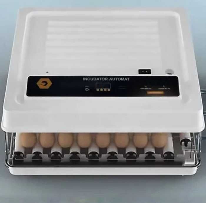 Incubator Clocitoare 130 Oua Gaina Rata Pasari Automat LivratGRATUI MH