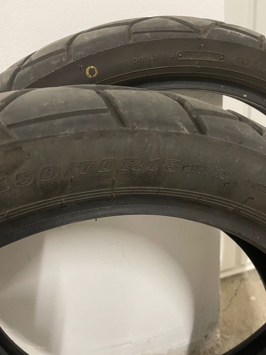 Мото гуми 150/70/18 и 90/90/21