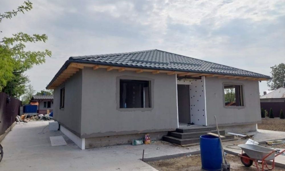 Realizăm case din panouri Sandwich termoizolate