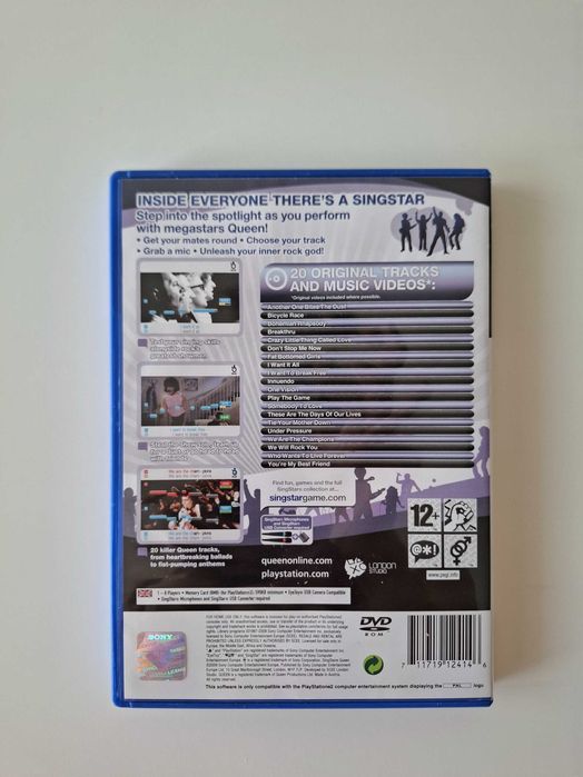 Колекция SingStar + Микрофони за PS2 Playstation 2 - Queen, Abba, Rock