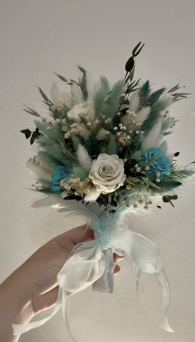 Buchet mireasa, marturii, lumanari personalizate