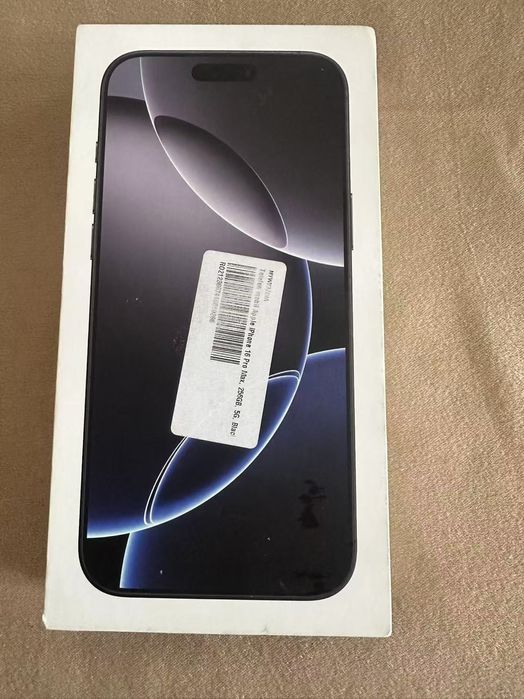 Iphone 16 pro max negru baterie 100%