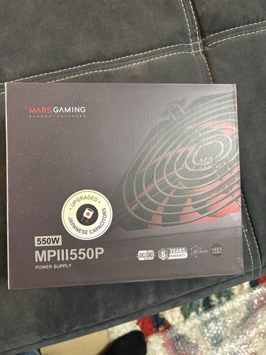 Sigilat Sursa 550W Mars Gaming MP III 550P