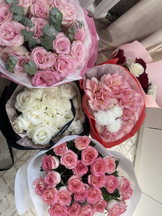 Продам букеты розы цены разные, 8,7,5,3 тысяч