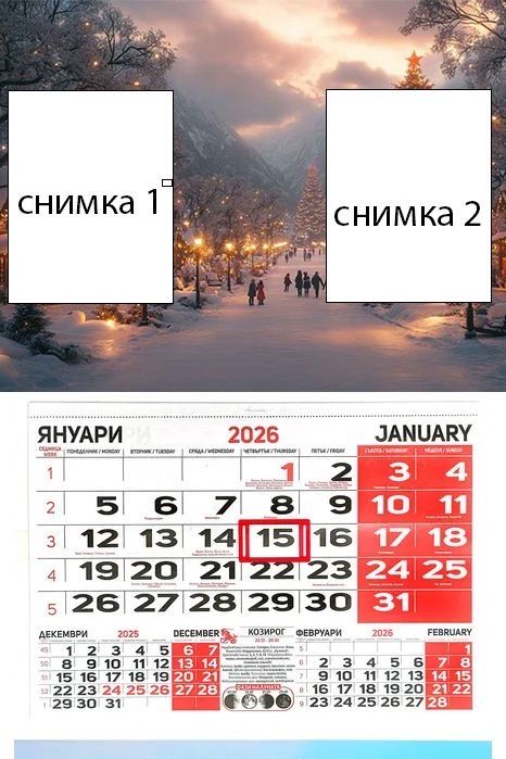 Персонализаран календар