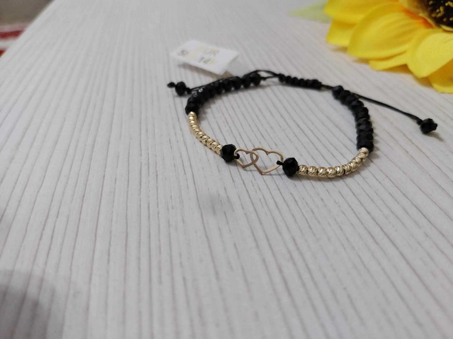 Brățări cu biluțe de aur