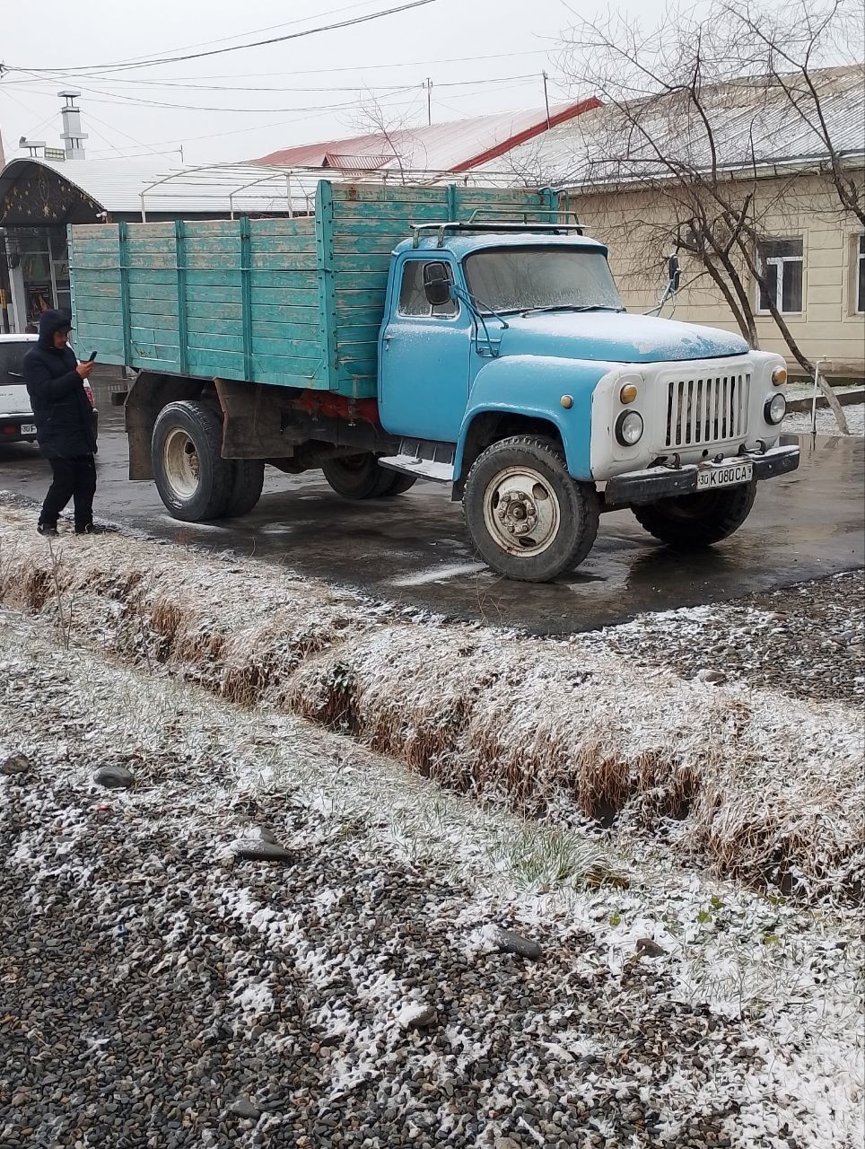 Gaz 53 bortovoy 7 ta metani baloni bor