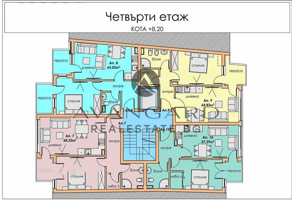 Продава се Двустаен апартамент в Пловдив, Център - 65 кв.м за 1350 €/кв.м - Снимка #4