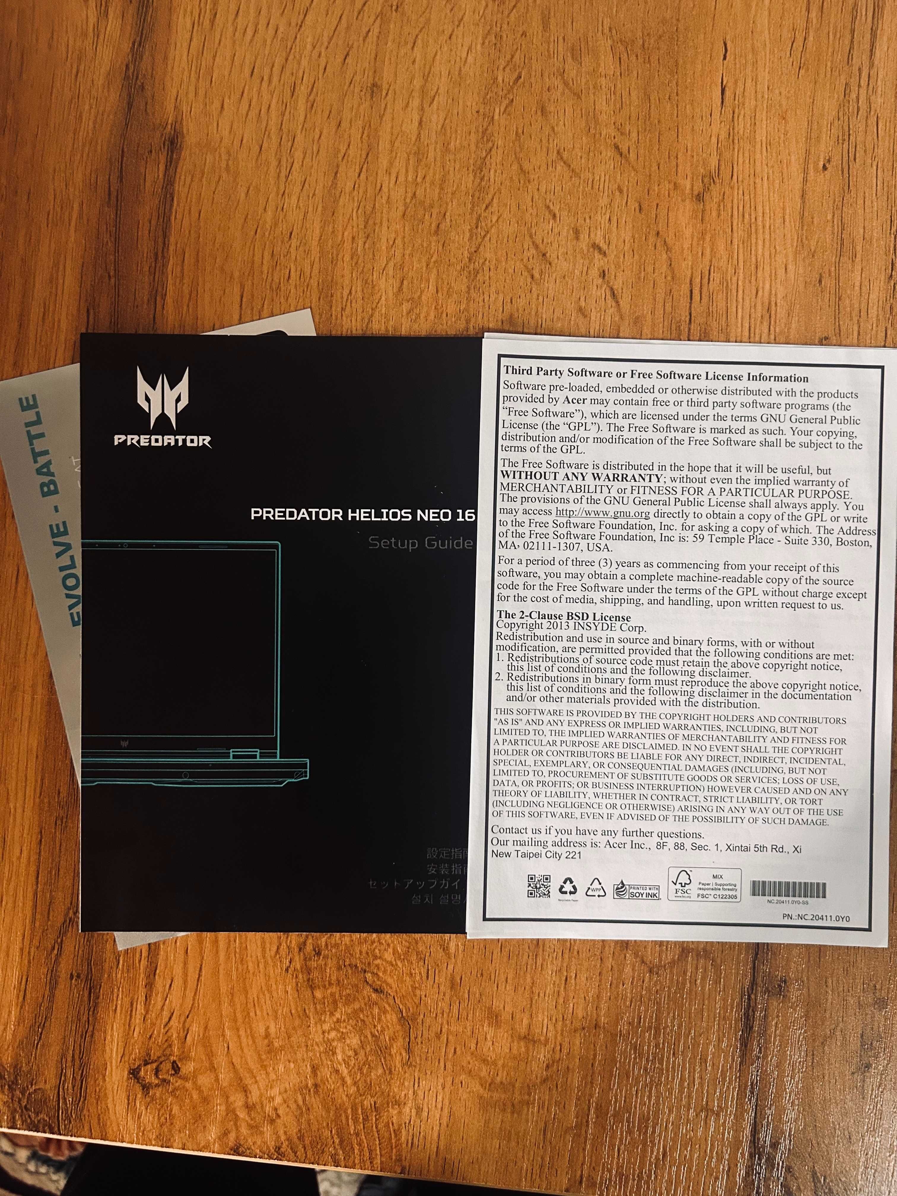 Acer Predator Helios Neo 16 - Gaming Laptop (2024)