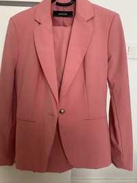 Costum Zara, culoare roz deschis