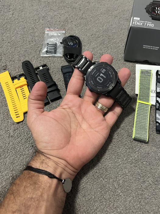 Garmin Fenix 7 PRO Solar / schimb cu Apple watch/Fenix 8