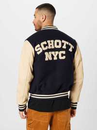 НОВО Schott NYC Varsity Jacket ОРИГИНАЛНО мъжко бомбър яке - р.M