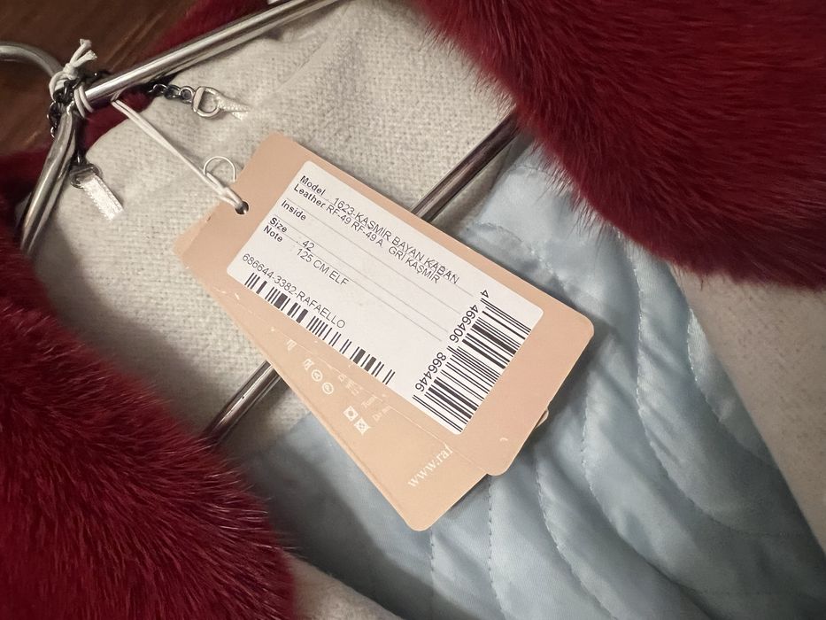 Palton casmir cu lana