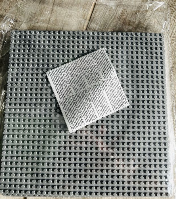 Set 4 placi baza pentru piese constructie Lego