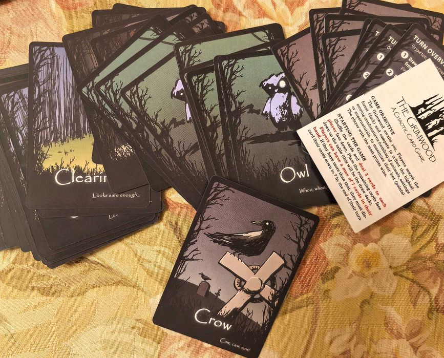 Joc de carti gothic style, nou