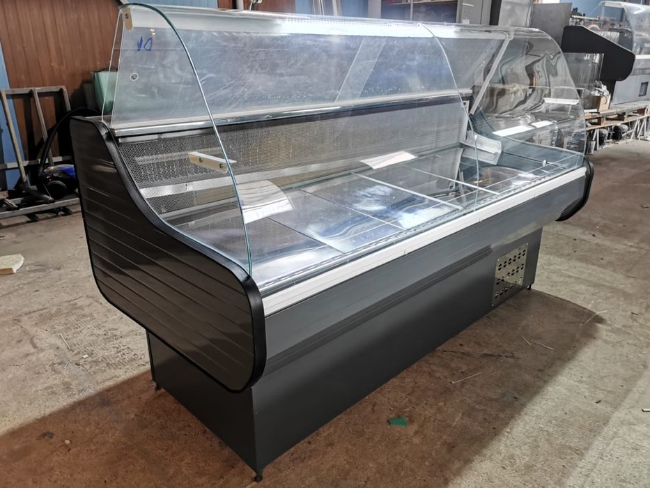 Vitrina frigorifica orizontala 200cm gri antracit