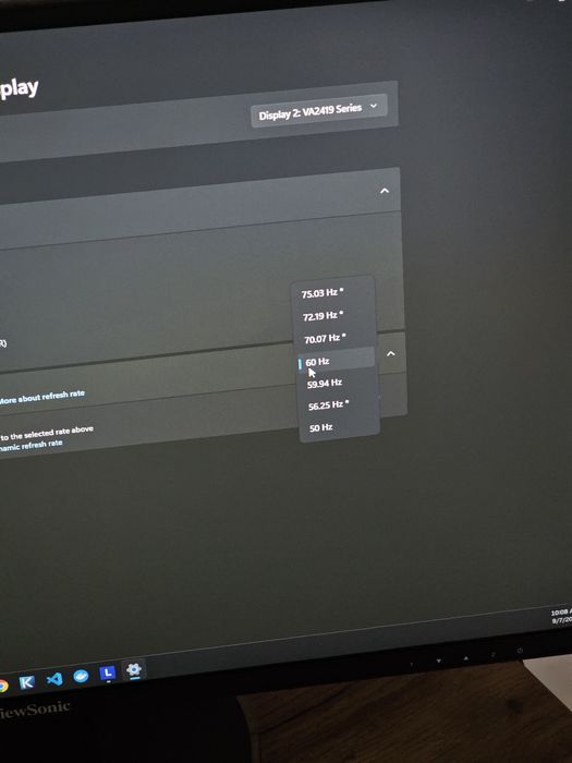 Monitor ViewSonic VA2419-SH 24"