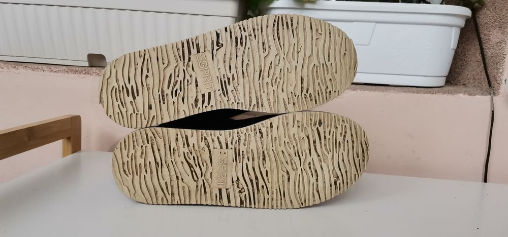 Боти Esprit 38 н. Естествен велур