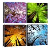 Canvas set 4 tablouri