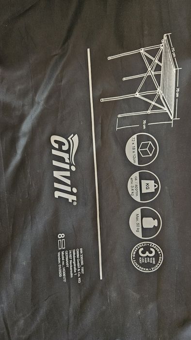 Masă de camping pliabilă Crivit