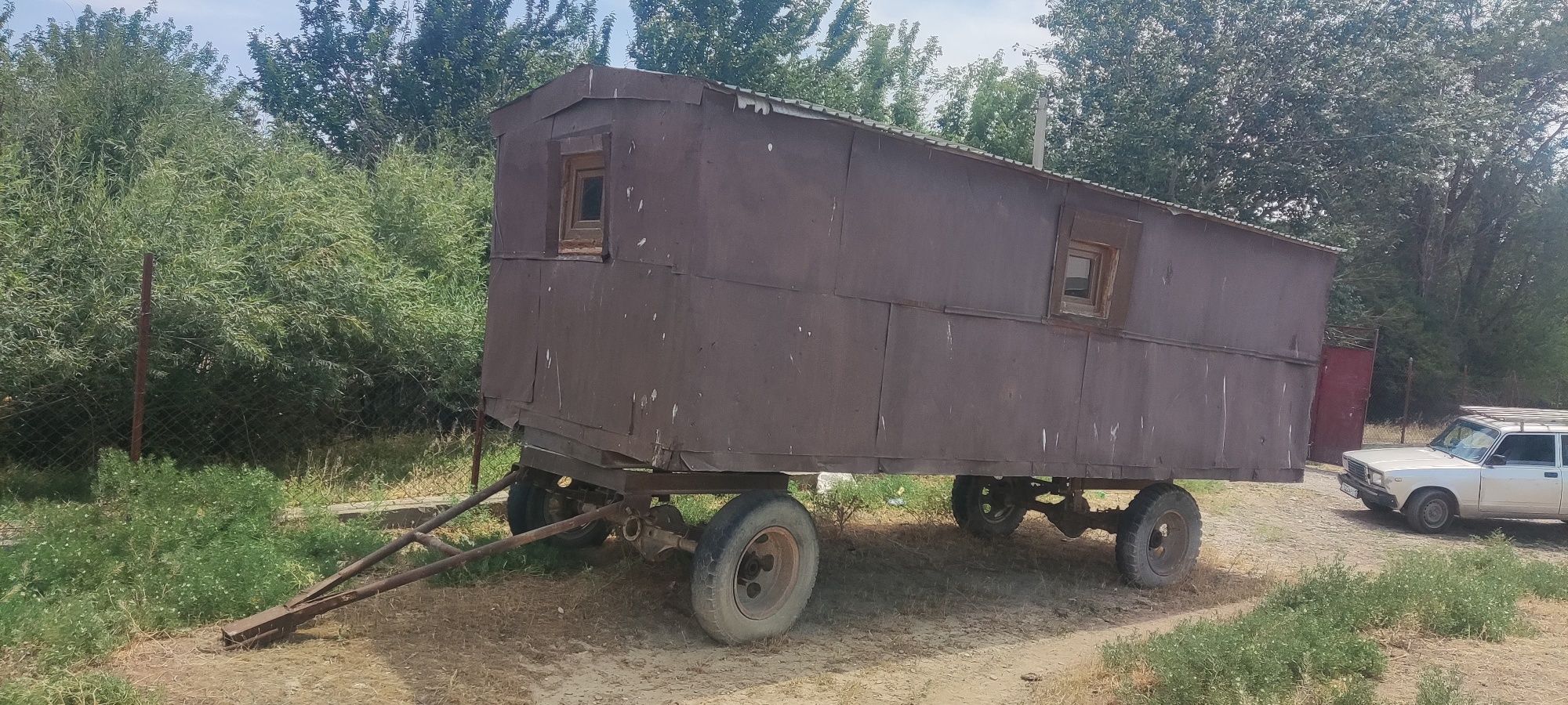 Утопление вагон прицеп