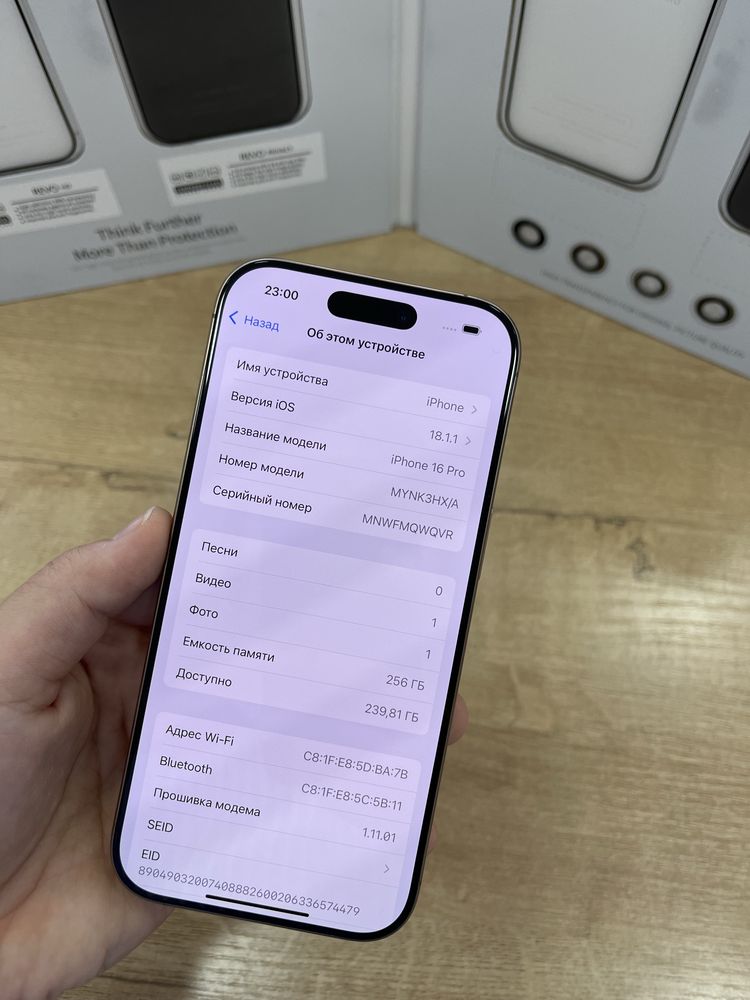 Iphone 16 pro 256gb