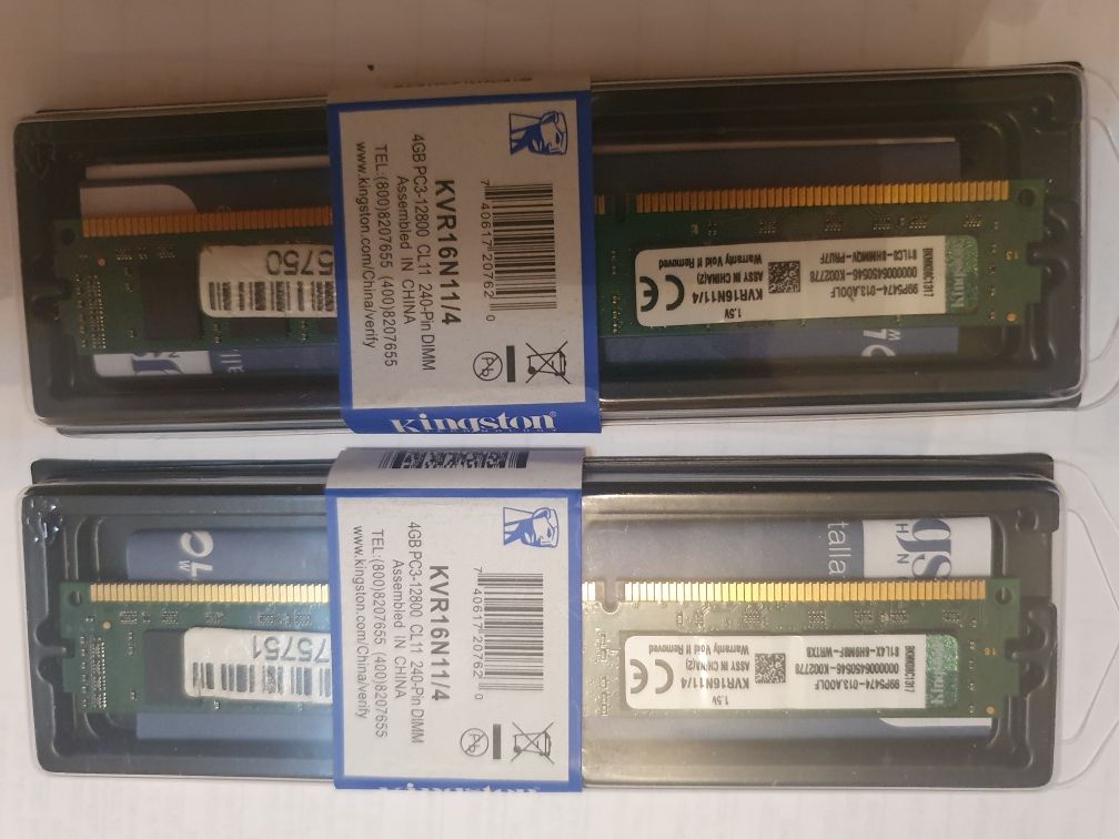 ОЗУ; DDR3 - 2, 4 и 8 Гб. от 1 тыс Ноутбук и десктоп