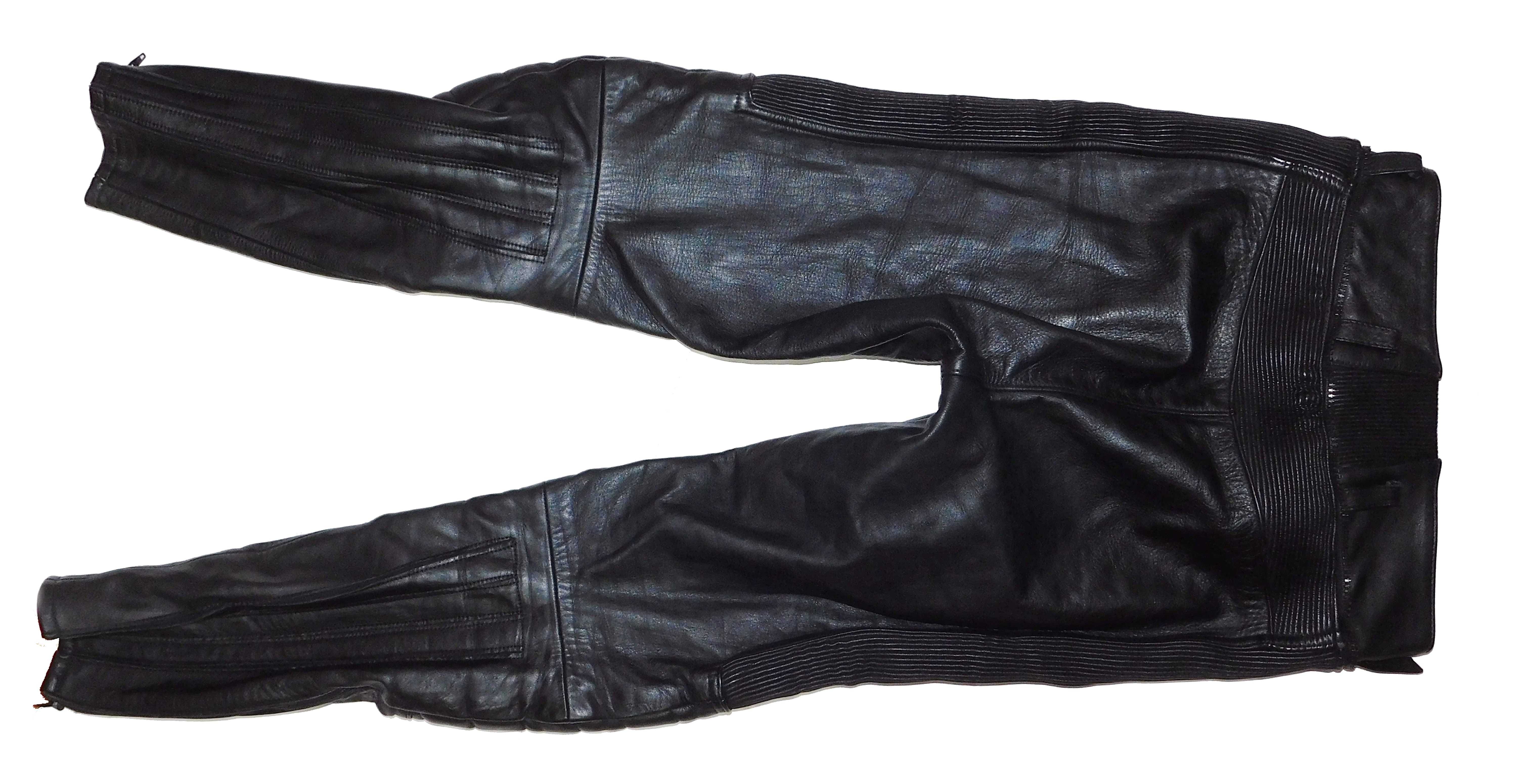 Pantaloni moto piele Germot barbati marimea 48(S)