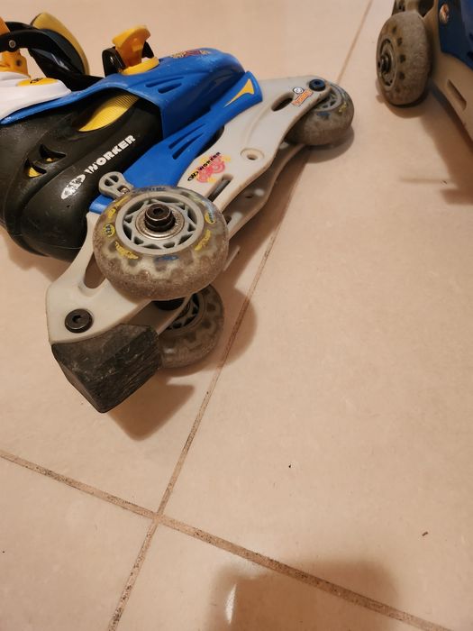 Детски ролери с каска