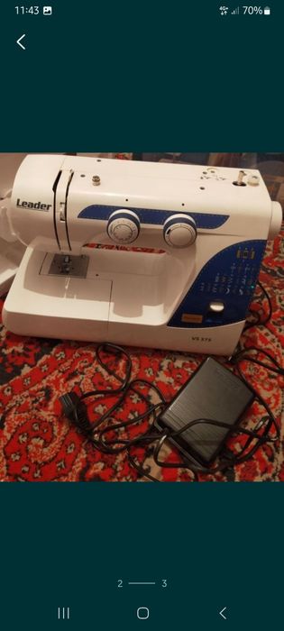 Швейная машина  Leader v375